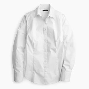 J. Crew Petite curvy slim stretch perfect shirt